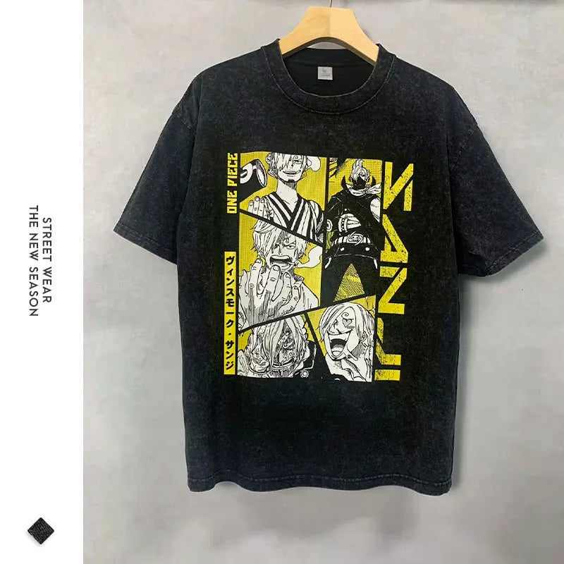 One Piece Vintage Graphic T-Shirts