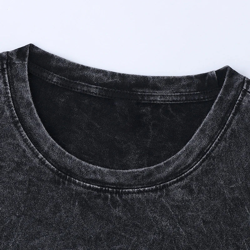 Attack on Titan Acid Wash T shirt