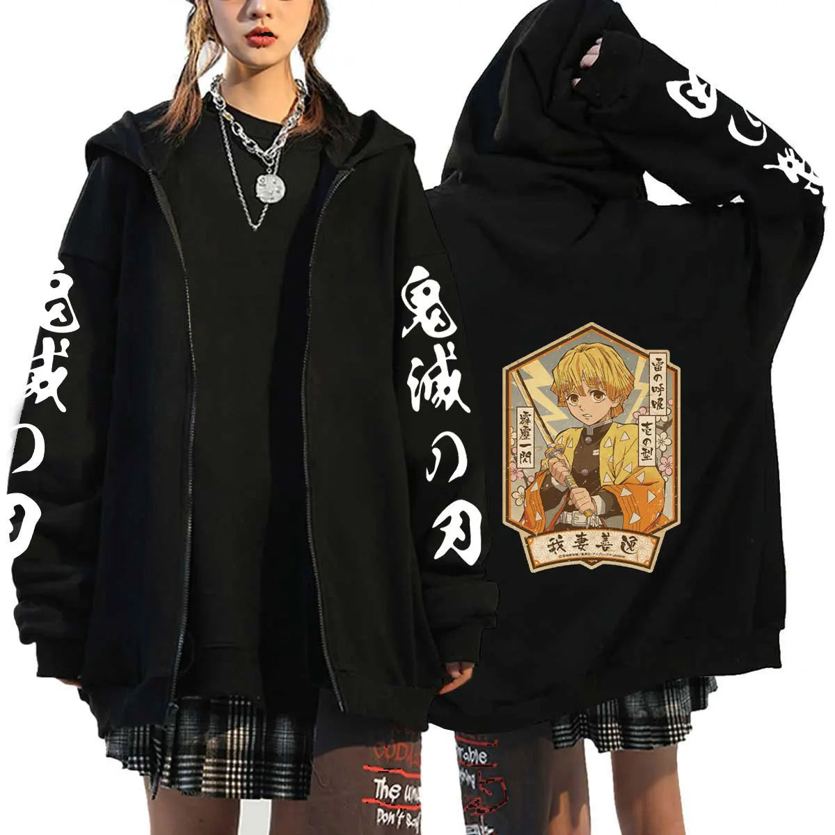 Demon Slayer Zip-up Hoodie