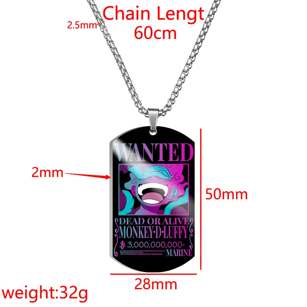 One piece Pendants (60 cm Chain Length)