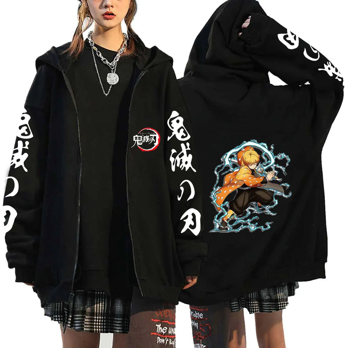 Demon Slayer Zip-up Hoodie