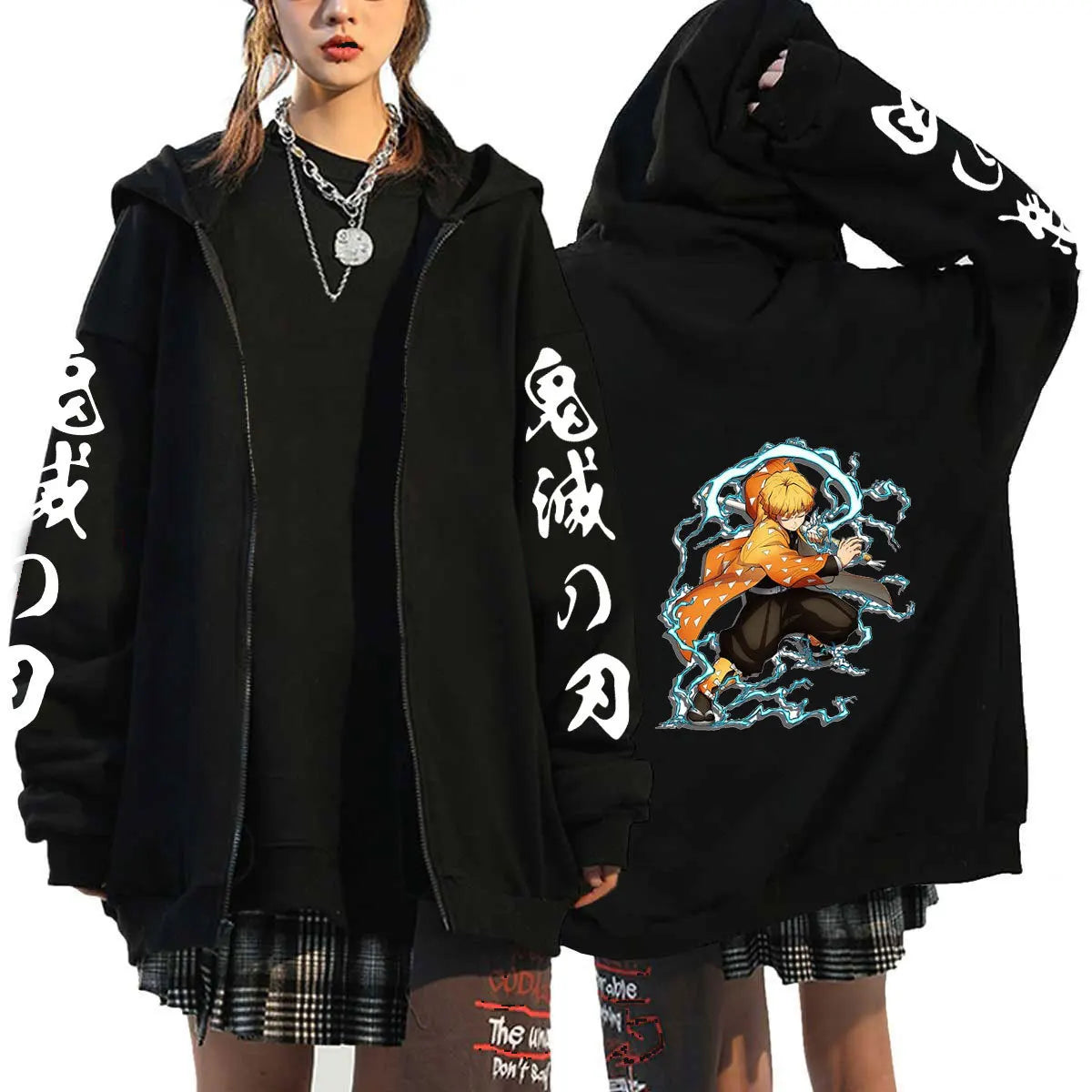 Demon Slayer Zip-up Hoodie