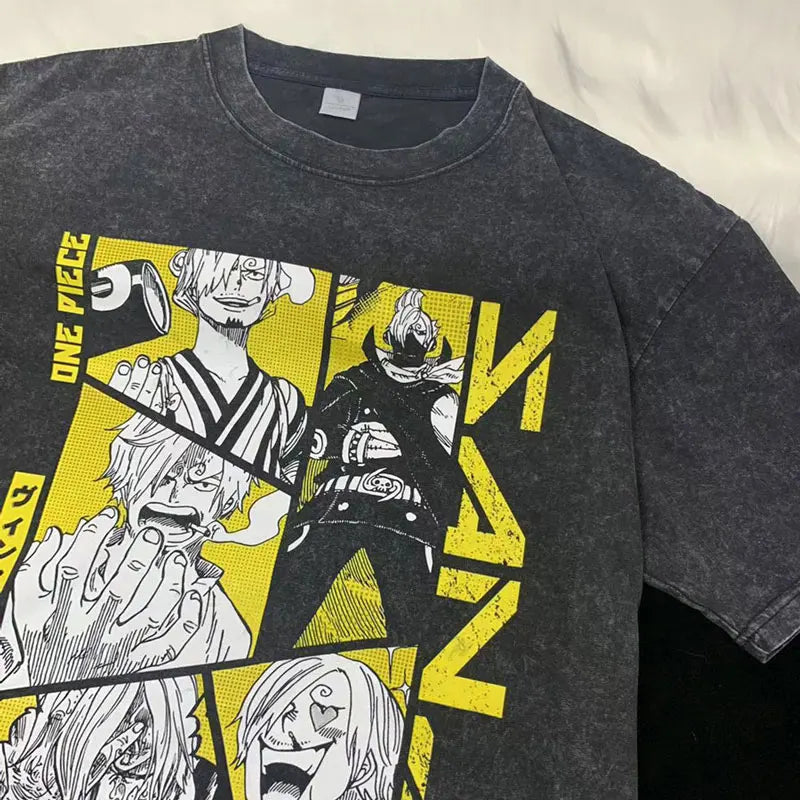 One Piece Vintage Graphic T-Shirts