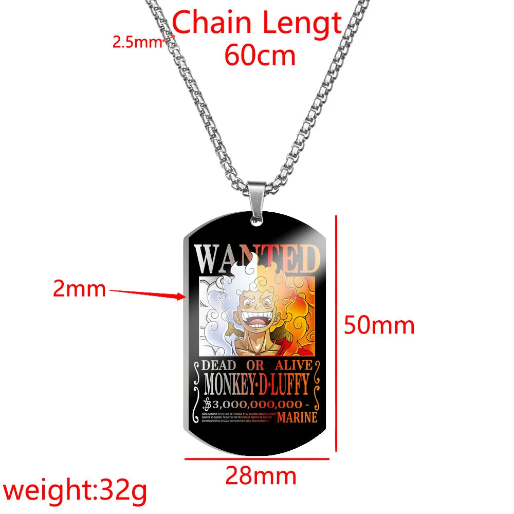 One piece Pendants (60 cm Chain Length)